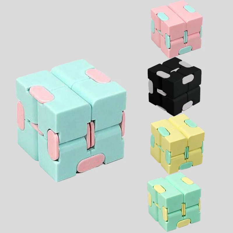 

Fingertip Cube aron Unlimited Maze Decomprion Artifact Str Relief Rotating Exercise Creative Venting Toy For Baby Adult