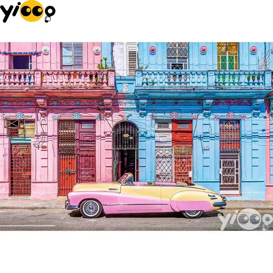 

Full Square/Round Drill Diamond Painting Cross Stitch Embroidery Pink Car Rhinestone Mosaic Home Decor Gift BX2176