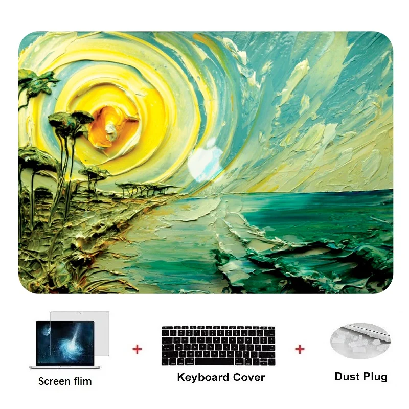 

Oil painting series Painting Case only For Apple Macbook Pro13 With Touch Bar model A1706 A1989 Oct 2016-2018 Release