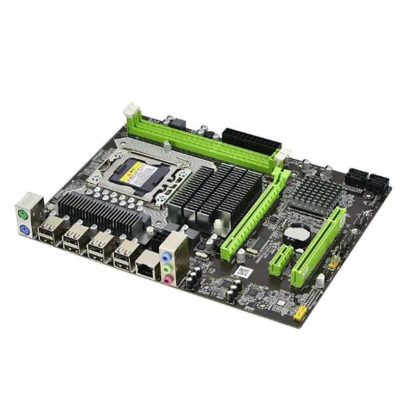 X58 компьютерная материнская плата 1366 Pin DDR3 RECC память настольный компьютер игровой