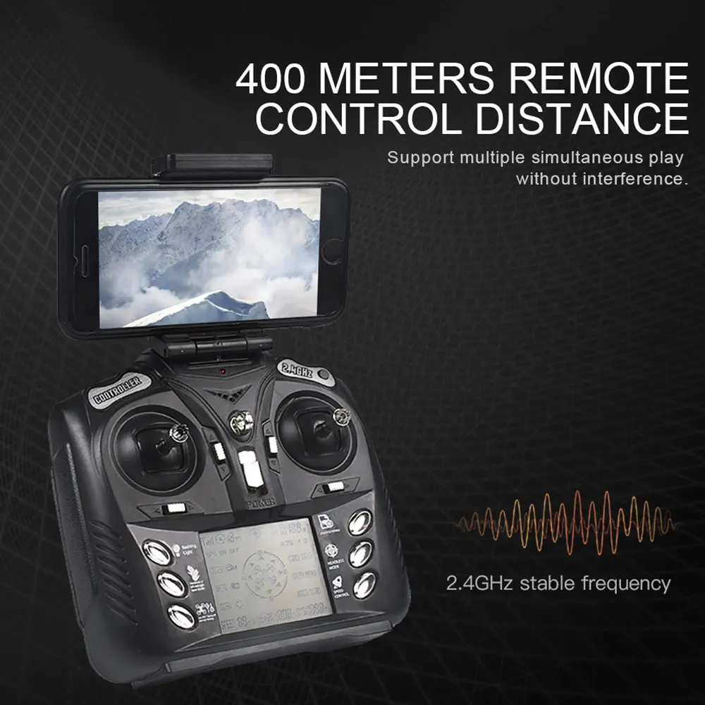 Радиоуправляемый квадрокоптер L100 Дрон gps 4K HD ESC широкоугольная камера 5G Wi-Fi FPV селфи дроны Профессиональный 400 м дальняя дистанция следуем за мной