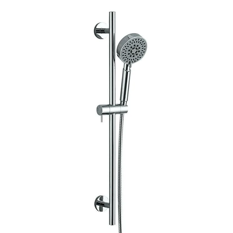 Высокое качество настенное крепление круглый стиль душевой рельс латунный