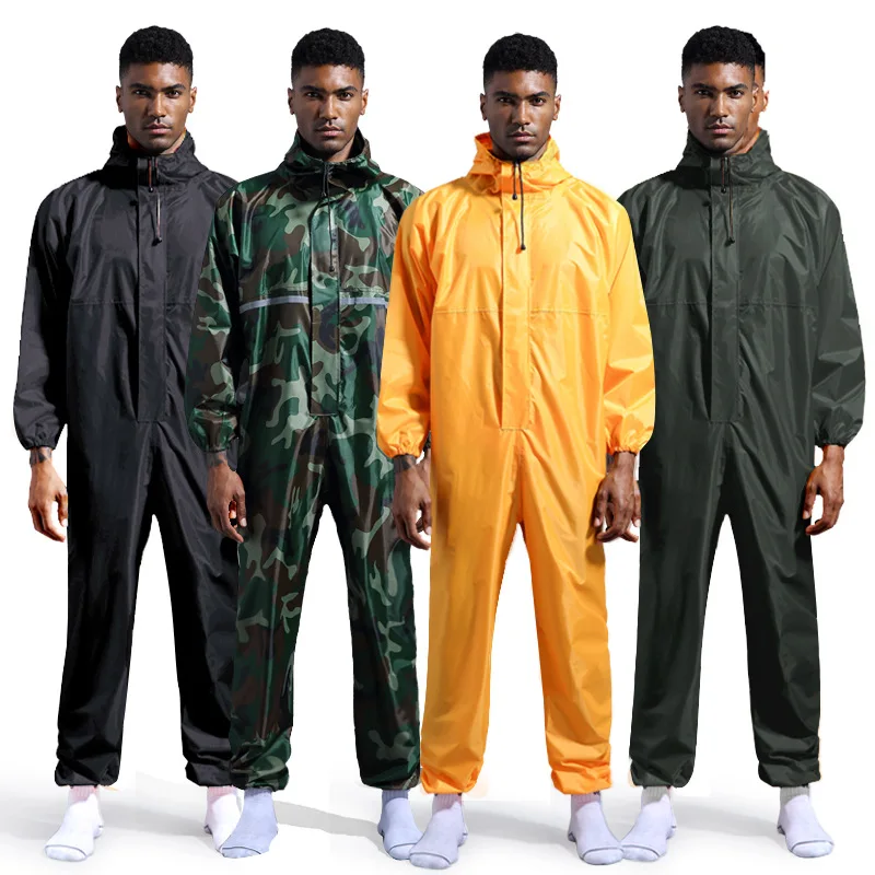 Новая Водонепроницаемая шапка комбинезон маслостойкая защитная одежда для