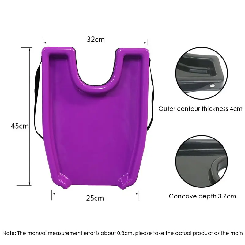 

Backwash Sinks Basin Shampoo Tray Easy-To-Clean Salon Tools Plastic Wash Bowl Barber Hair Care Hairdressing Portable