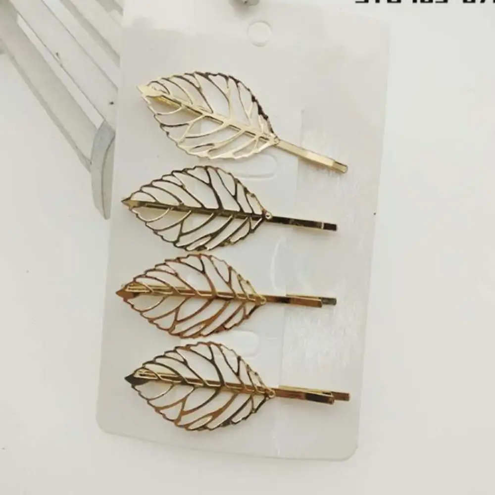 4 шт./компл. женские металлические заколки для волос в стиле ретро с жемчугом