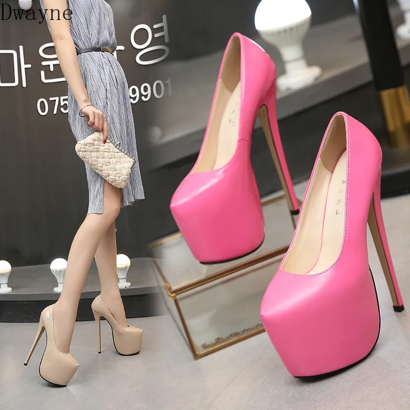 Европейские и американские сексуальные модели подиумных туфель на высоком