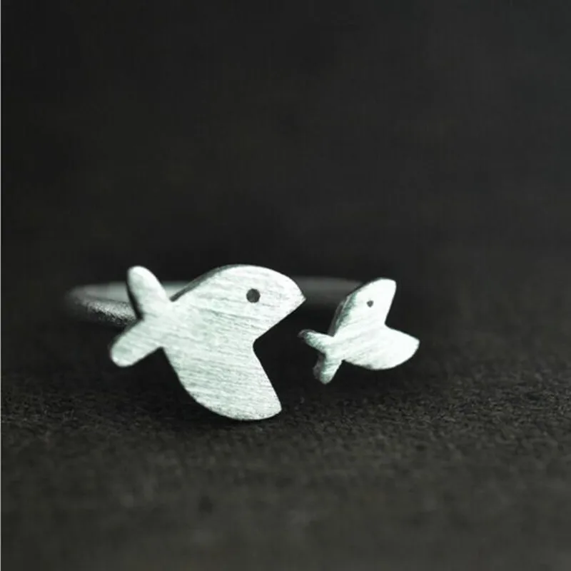 Bohemian Ethnic New Fish Rings for Women Bridal Wedding Vintage Finger Christmas Gifts |