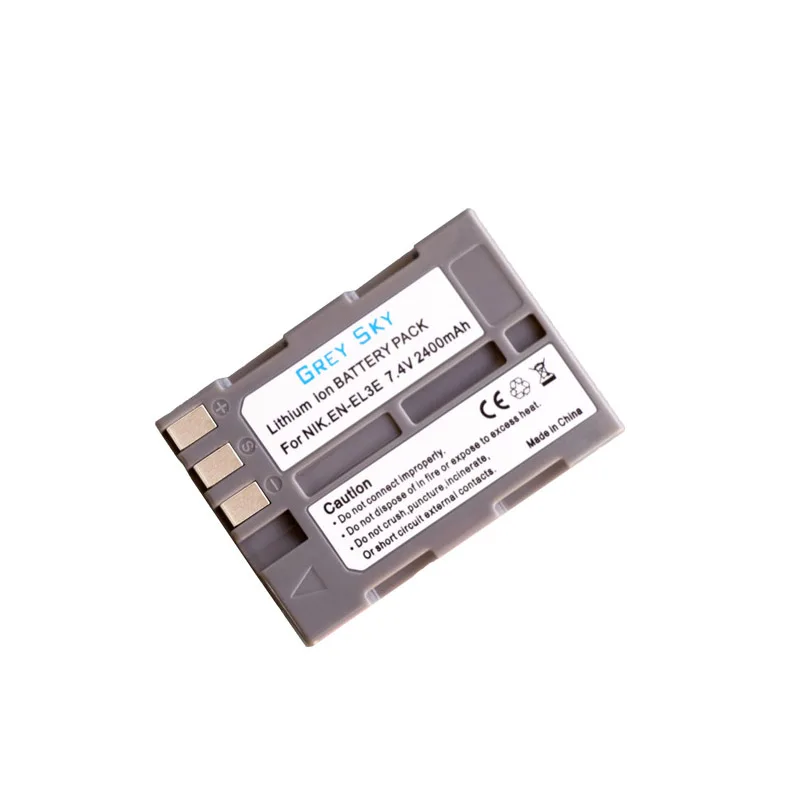 EN-EL3e EN EL3e ENEL3e 2400mAh батарея БАТАРЕИ Акку + LCD USB зарядное устройство для Nikon D30 D50 D70 D70S