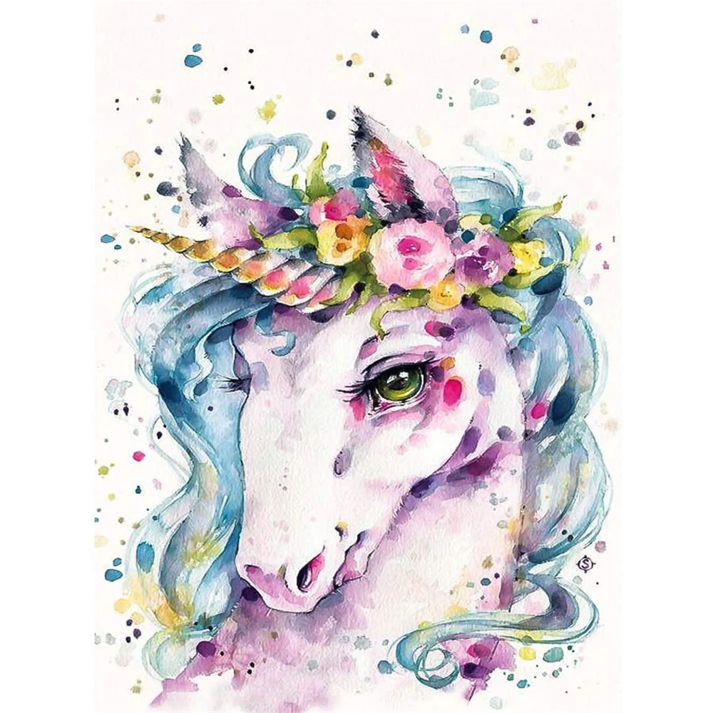 

Animal Unicorn Printed Fabric 11CT Cross Stitch Full Kit Embroidery DMC Threads Handicraft Handiwork Painting Package