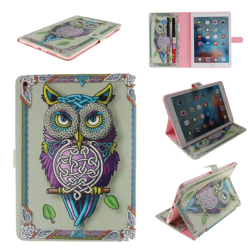 Чехол-книжка из искусственной кожи с подставкой и отделением для карт Apple iPad Pro 9