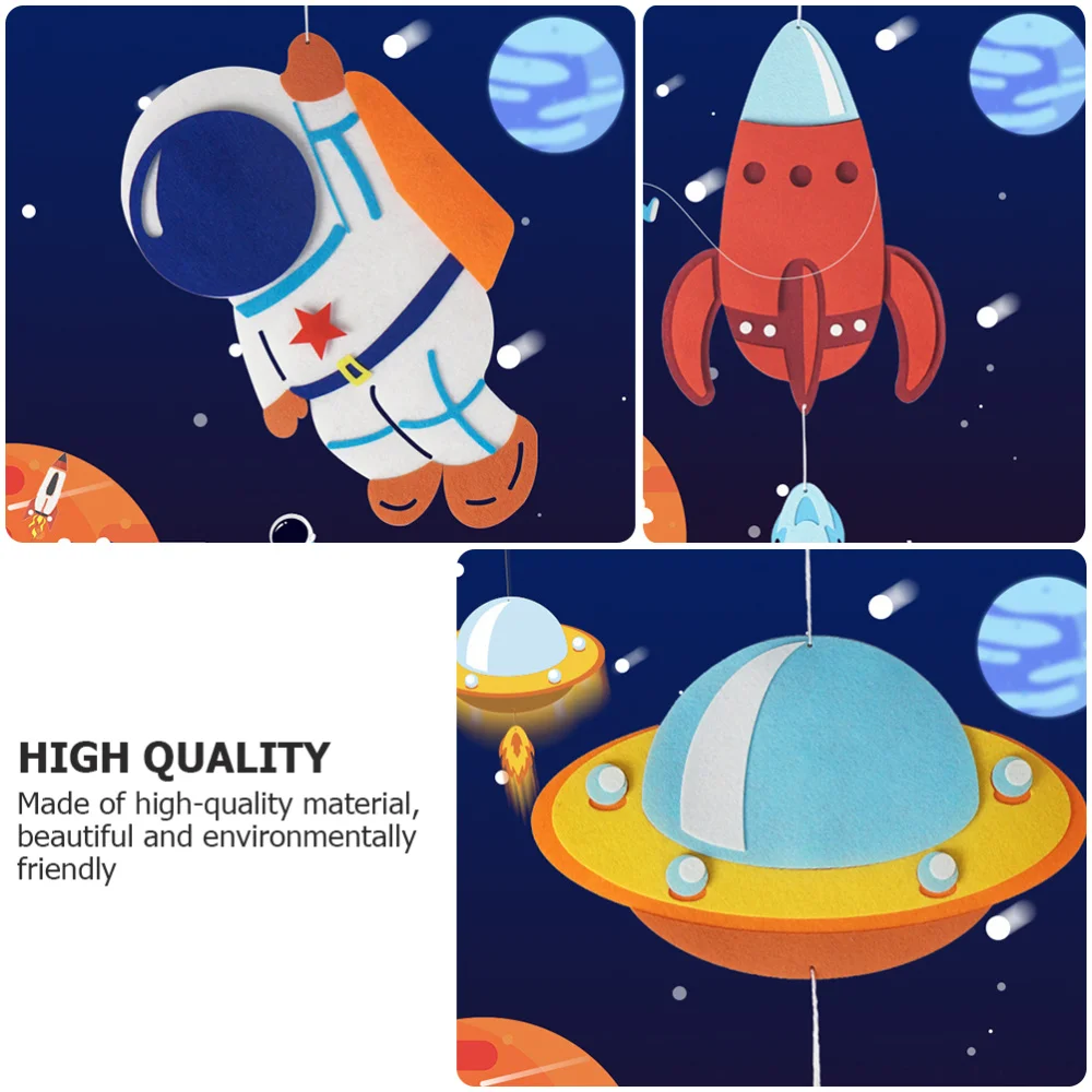 

1 Set Cosmic Theme Pendants DIY Making Materials Supply Themed Party Props