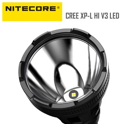 NiteCore MH40GTR светодиодный фонарик CREE XP L HI V3 1200 люмен расстояние 1004 м с блоком питания