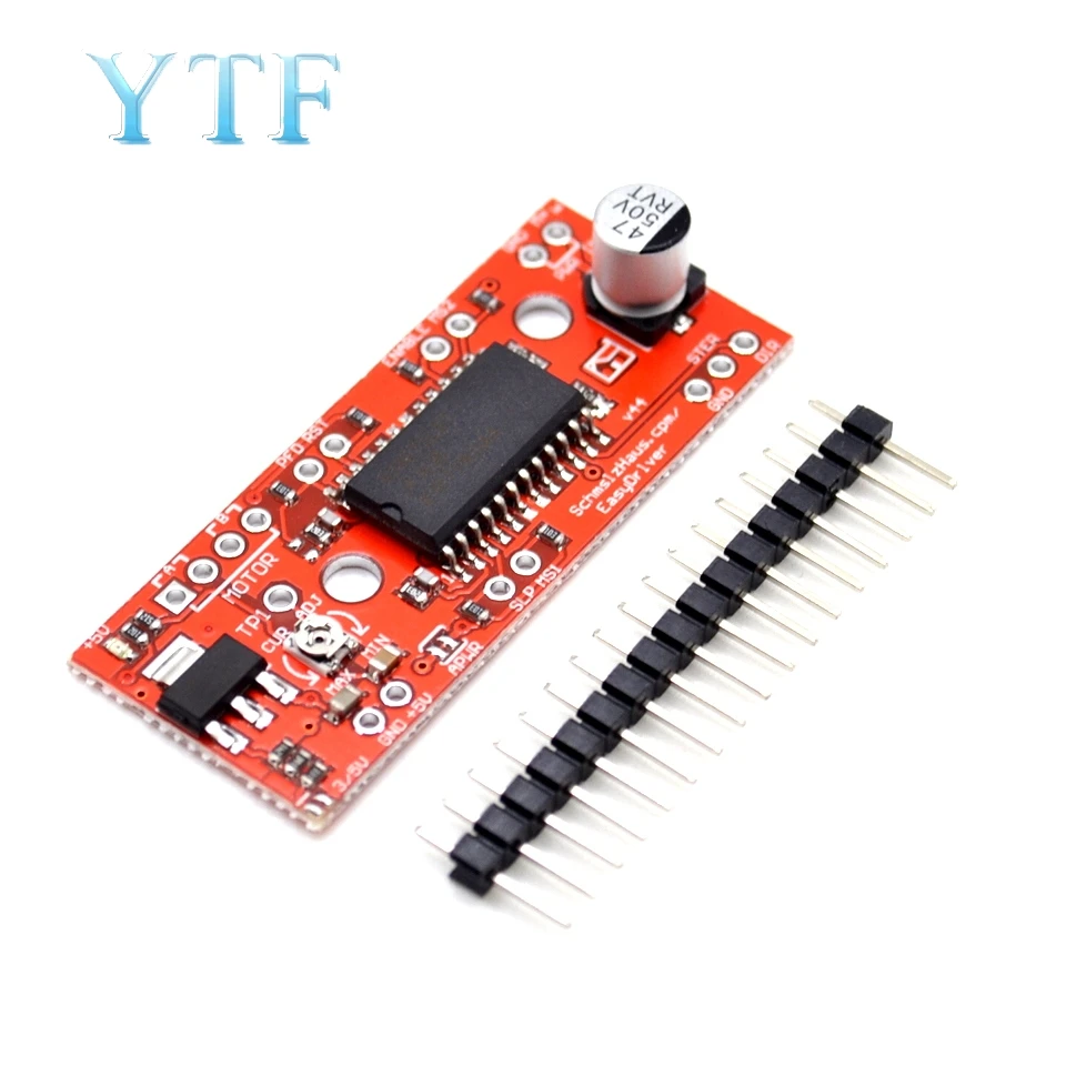 

A3967 шаговый двигатель драйвер модуль шаговый двигатель EasyDriver MotorDriver