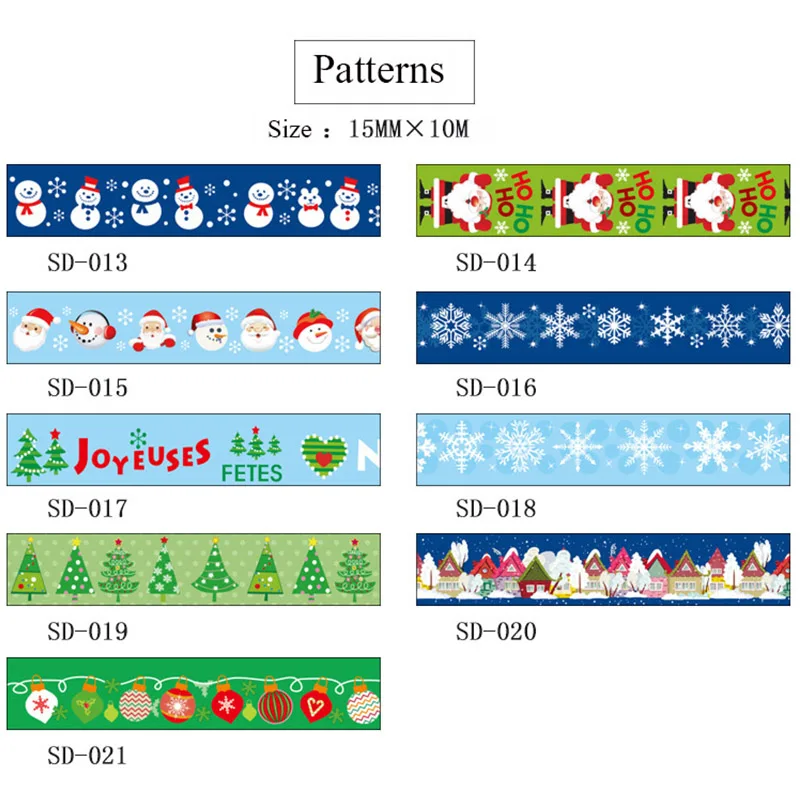 Мультфильм Рождество Санта Клаус Васи клейкие ленты стикеры Kawaii Олень