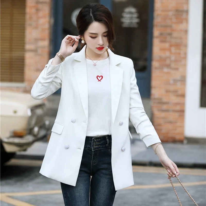 Модная женская верхняя одежда индивидуальное пальто черные офисные женские