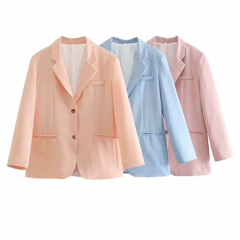 

Za Blazers Suit coat office Women Suit Fashion Simple Youth Street Sweet Women Suits Blazer 2021 Casual Shic Slim Suit coat
