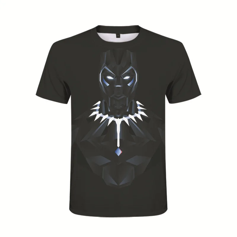 

Oversized 3D Print Deadpool Black Panther Infinity War New T Shirt Men Casual Streetwear Boy Man Tshirt Tops Male Clothes