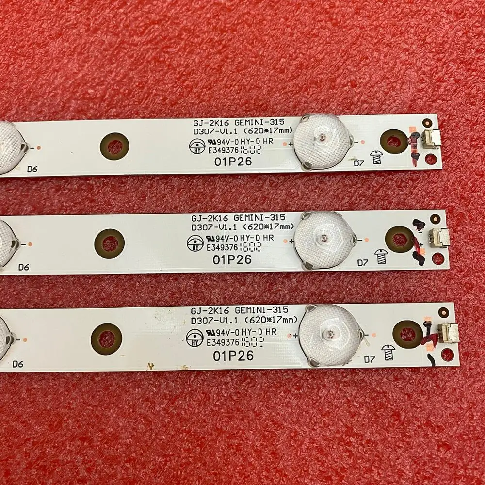 Светодиодная лента 15 шт./лот для подсветки 32PFS6401 флэш 32PHS5301 LB32080 V0 32LH500D GEMINI 01P26 01N18