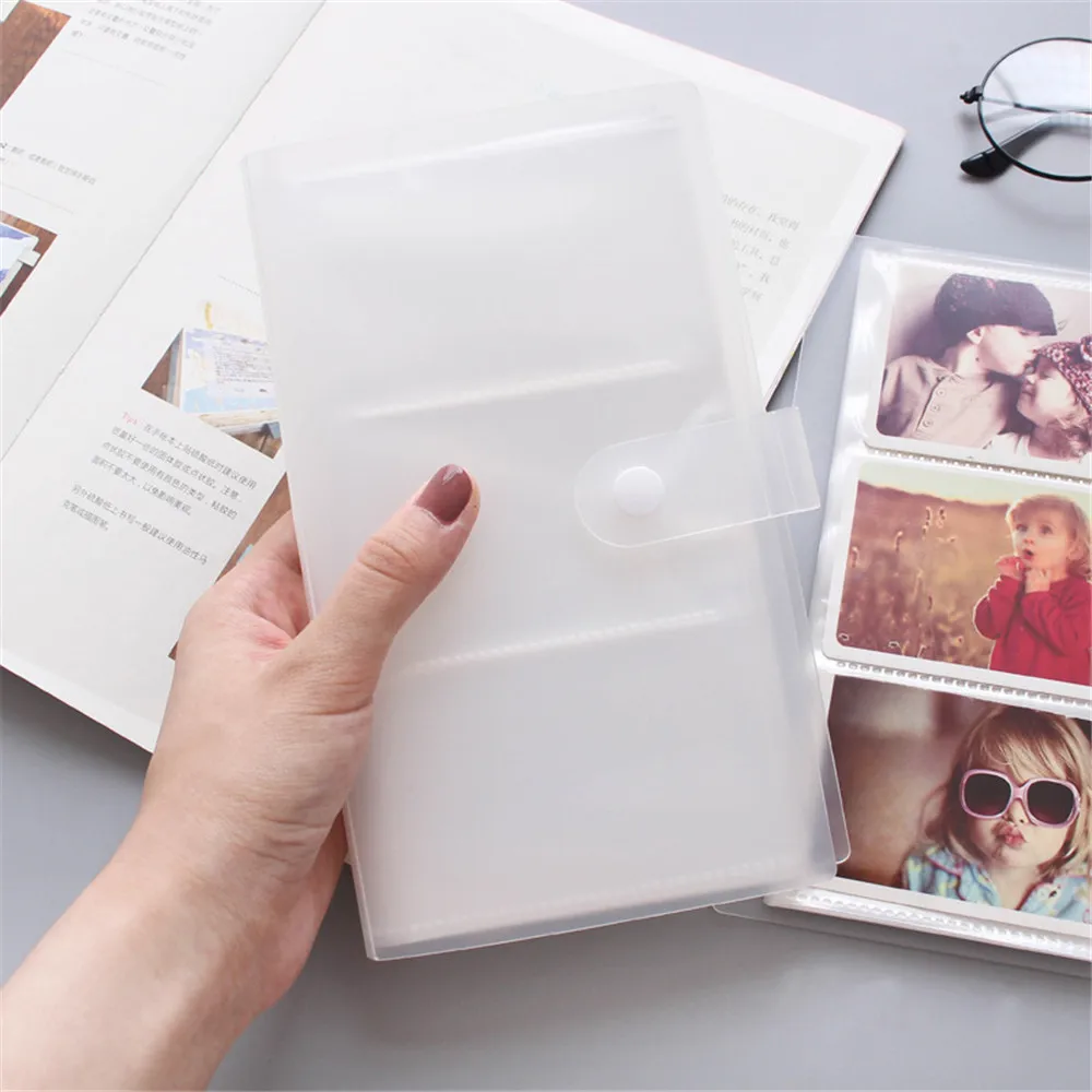 

240 Bits Business Card Holder Large Capacity Card Display ID Bank Credit Card Holder Bag Binders Albums Card Book Sleeve Holder