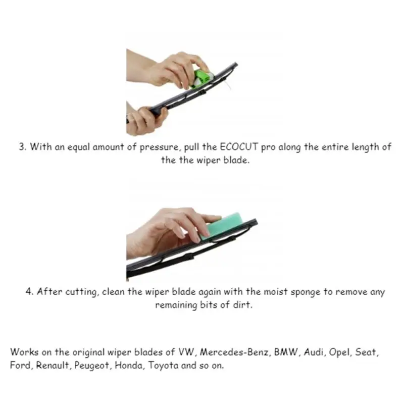 Инструмент для ремонта автомобильного стеклоочистителя Щетка резак ветрового