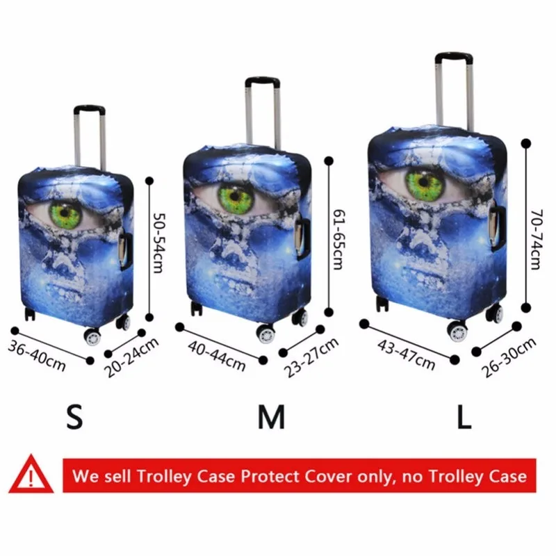 ADVOCATOR West Highland Terriers Printing Travel Luggage Cover for Women Men Protective Suitcase Dustproof Trolley Case Cover