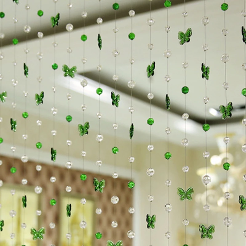 Ouneed Хрустальная штора из бисера Роскошная для гостиной спальни окна свадебные