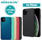 Суперматовый чехол Nillkin для iPhone 11 Pro Max, жесткий чехол-накладка из ПК для iPhone 11, чехол 6,56,15,8 дюйма + подарок