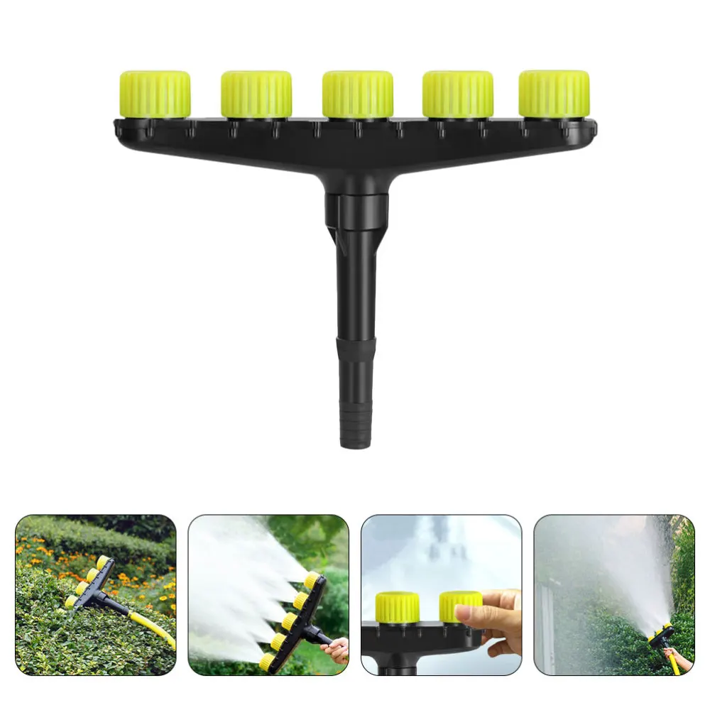 

1Pc 5 Heads Watering Spray Head Greenhouse Sprinkler Garden Watering Tool