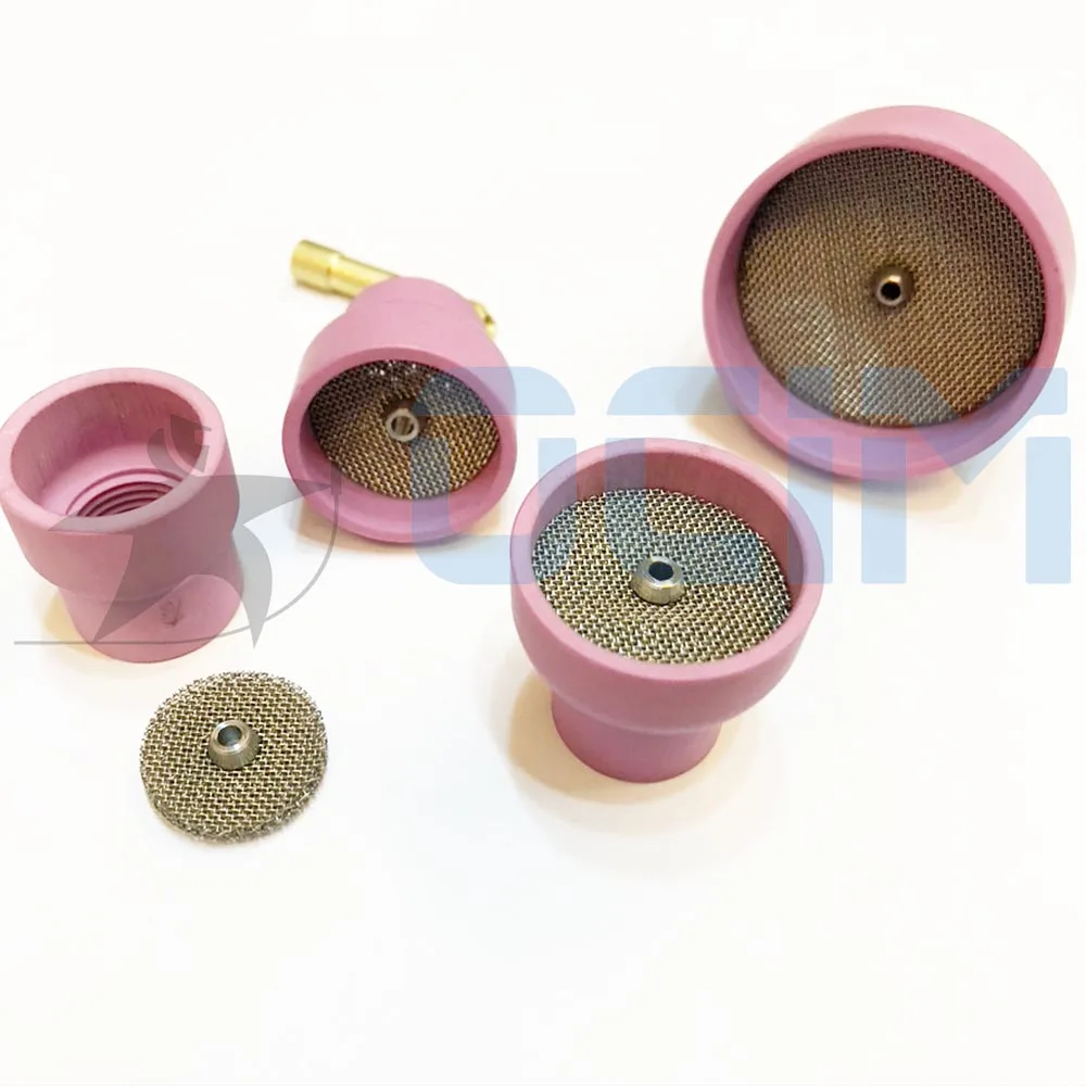 

12# 14# 16# 24# Alumina Ceramic Nozzle Cups For WP17/18/26