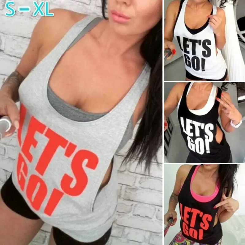 Майка женская спортивная без рукавов для бега 2020 | Женская одежда