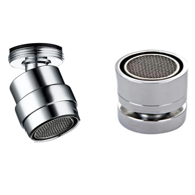 

Practical 360 Degree Swivel Faucet Aerator Water Bubbler Saving Tap for Bathroom Kitchen Bidet Faucet Filter Mesh Accessories