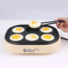 Электрическая мини-Сковорода для жарки яиц, гамбургеров, красных бобов, Пирогов, блинов на завтрак, блинов, жареных яиц