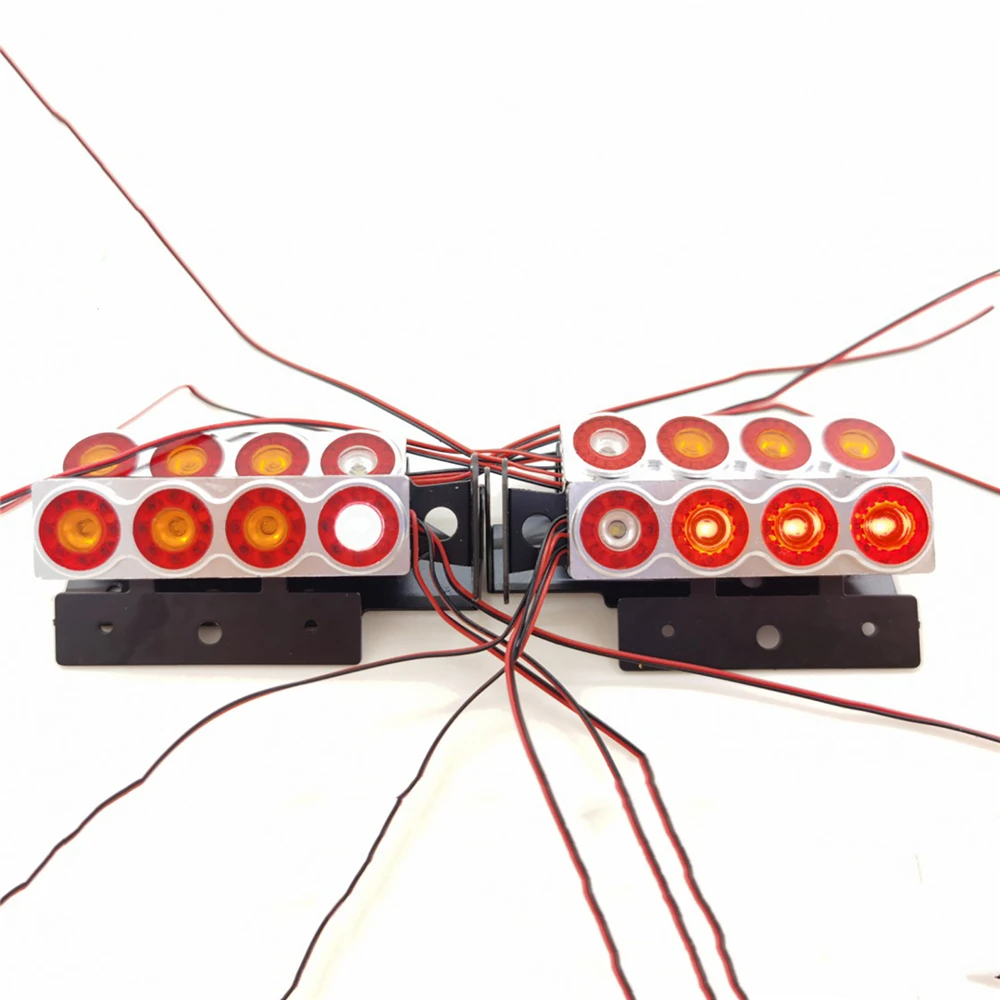 Металлический задсветильник онарь задний фонарь для 1/14 Tamiya Scania R620 MAN BENZ 1851 3363 56352