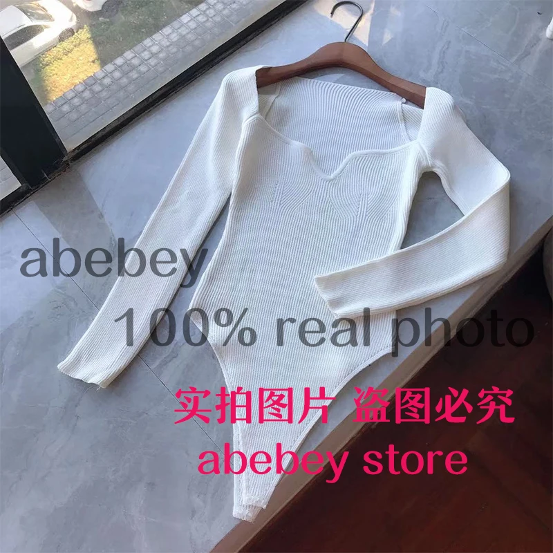 Весенний женский сексуальный боди с горловиной в виде лодочки из трикотажа цвета спелой вишни.