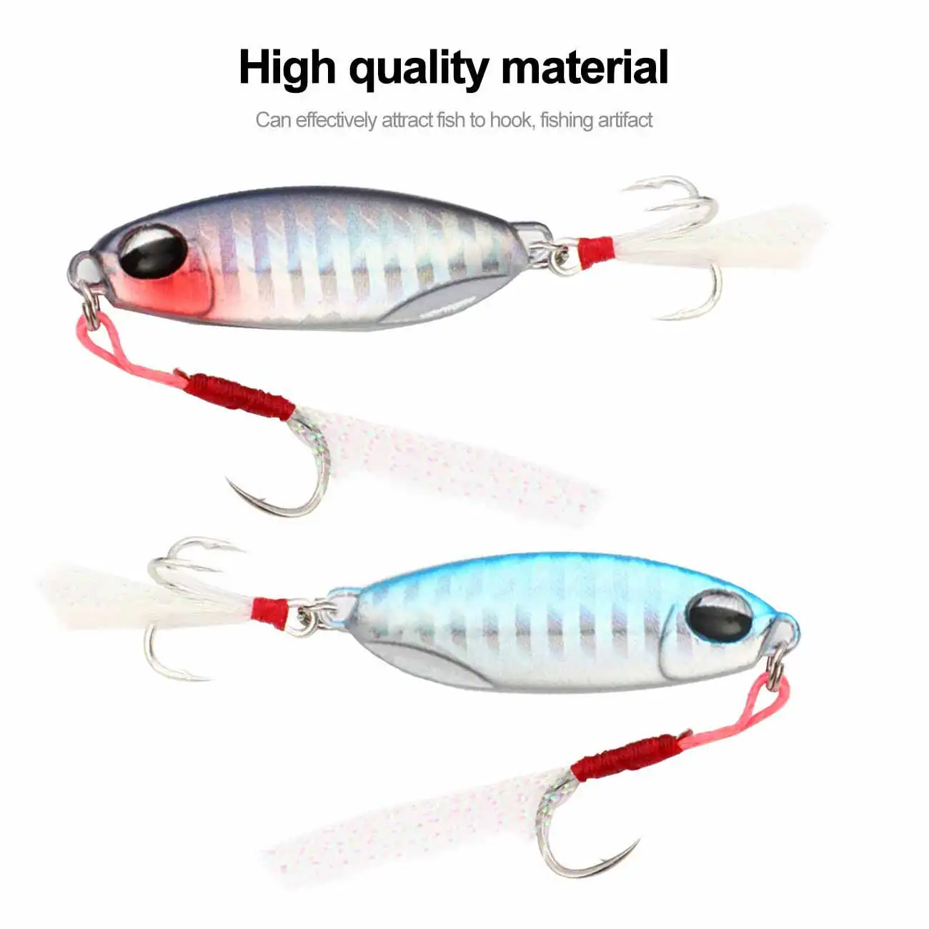 

10g/15g/20g Artificial Fishing Lure Mini Metal Slow Jig Cast Spoon Baits with Hook Hard Trout Baits for Outdoor Fishing Lovers