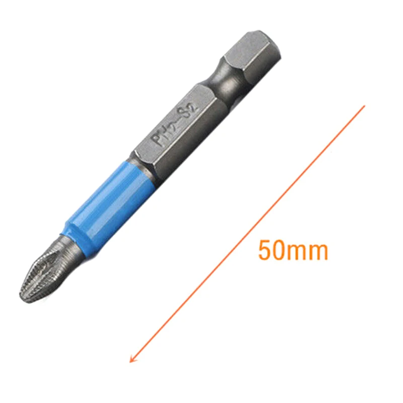 10pcs PH2 Hex Shank Screwdriver Bits Single Side Magnetic Tip Socket Adapter Set tool pparts |