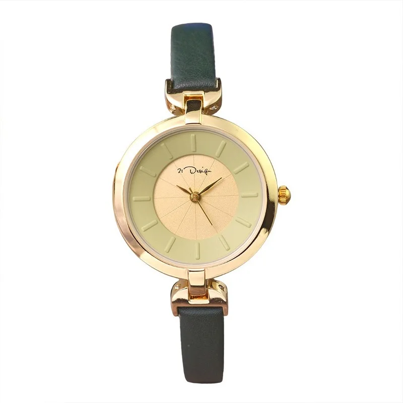 

Designer watches for students, Korean version of the simple and fashionable new pure red unisex waterproof watch