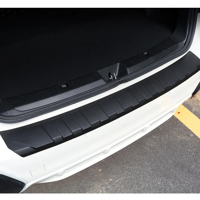 

Car Rear Trunk Guards Cover Trim Resin Rear Bumper Protector Sill Trunk Guard CoverTrim For Subaru Forester XV Crosstrek Outback