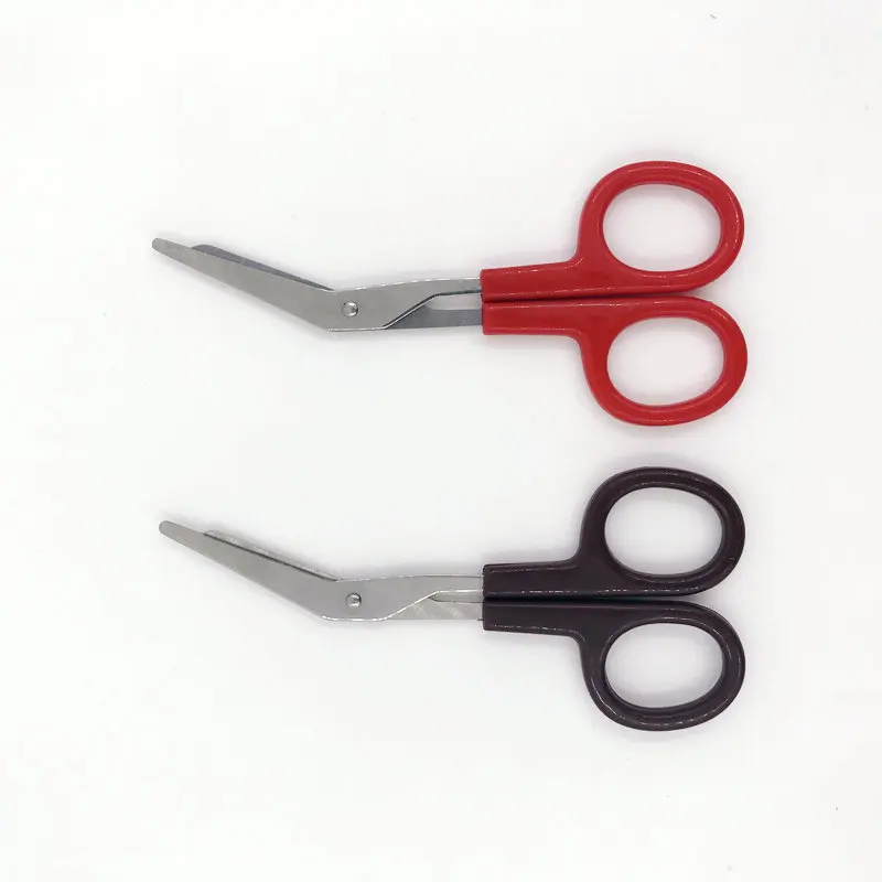 

Nursing Bandage Scissors 12cm Stainless Steel Bandage Shears - Perfect for Surgeries, Care and Home Nursing JC