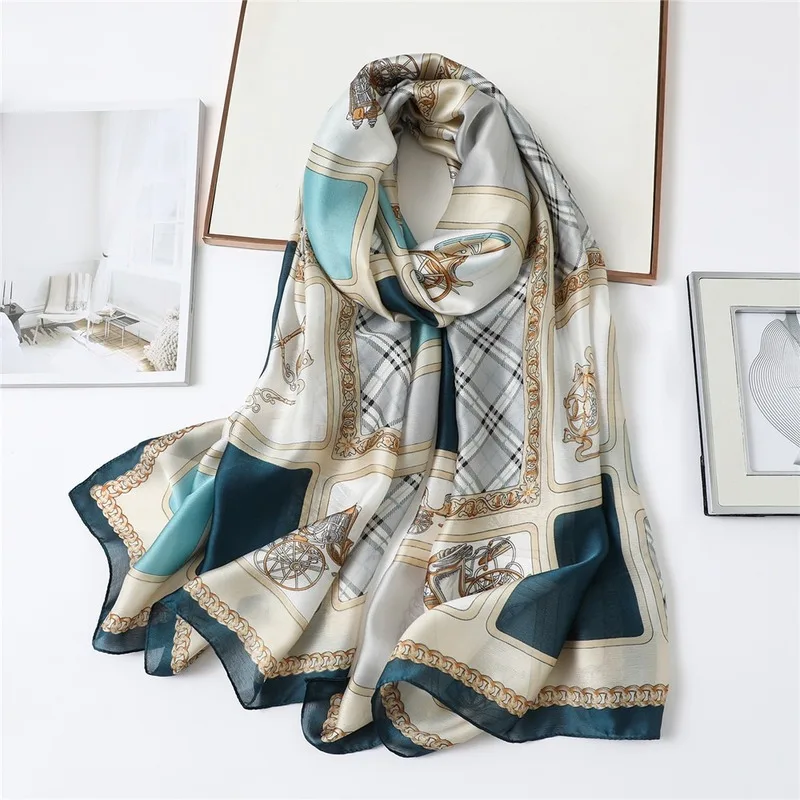 

New Four Seasons Artistic Shawl Scarf Net Red Famous Scarf Sunscreen Beach Towel hijab scarf scarfs for ladies shawl plaid