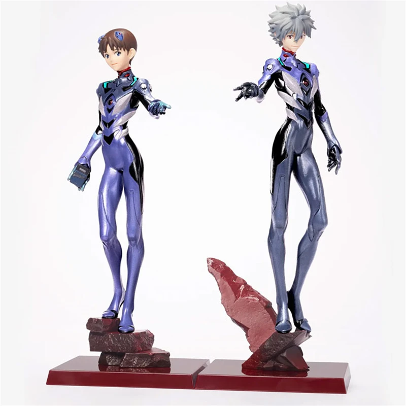 Фигурка аниме Ikari Shinji 94442 Оригинальная фигурка из ЭВА 25 см Nagisa Kaworu 94444 Подлинная