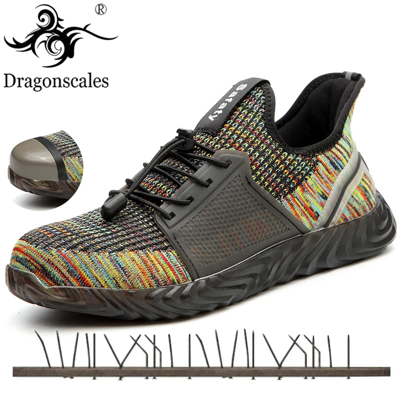 Рабочие защитные кроссовки легкие сверхсветильник кие на мягкой подошве для