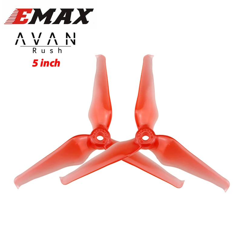 Пропеллеры EMAX AVAN 5 дюймов 2CW + 2CCW для двигателя RS2306 2204 2205 2207 4 шт./2 пары | Игрушки и