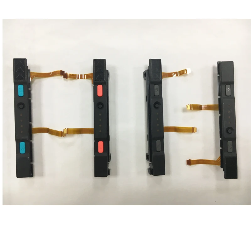 Оригинальные б/у L R запасные части для NS Switch Joycon правый левый пластиковый слайдер