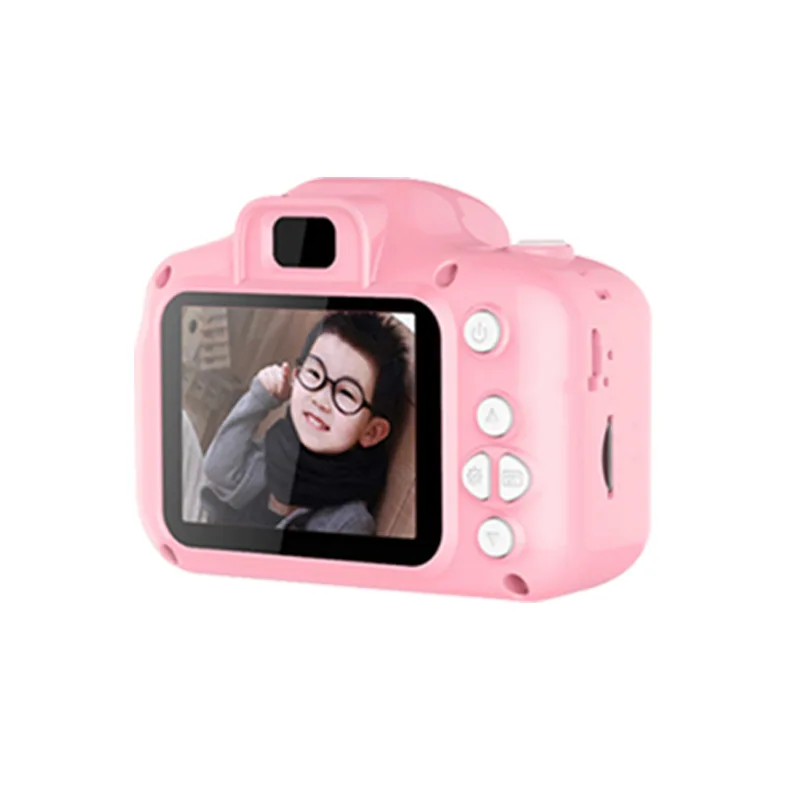 Детская цифровая мини-камера 2 дюйма IPS HD цветной экран 8 миллионов пикселей