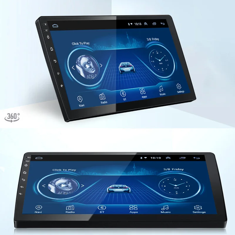 HOT SALE 10.1 inch Android 8.1 2.5D Tempered HD Touchscreen Radio for Toyota Prado 2018 with Bluetooth USB WIFI support SWC | Автомобили и