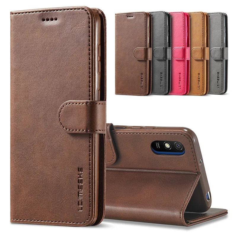 

Case For Redmi 9A Case Leather Vintage Phone Case On Xiaomi Redmi 9A Redmi9A Cases Flip Magnetic Wallet Cover For Redmi 9A Cover