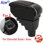 Подлокотник для Chevrolet Aveo Sonic Lova T250 T300, центральный контейнер для хранения для вещей, подстаканник, автомобильные аксессуары