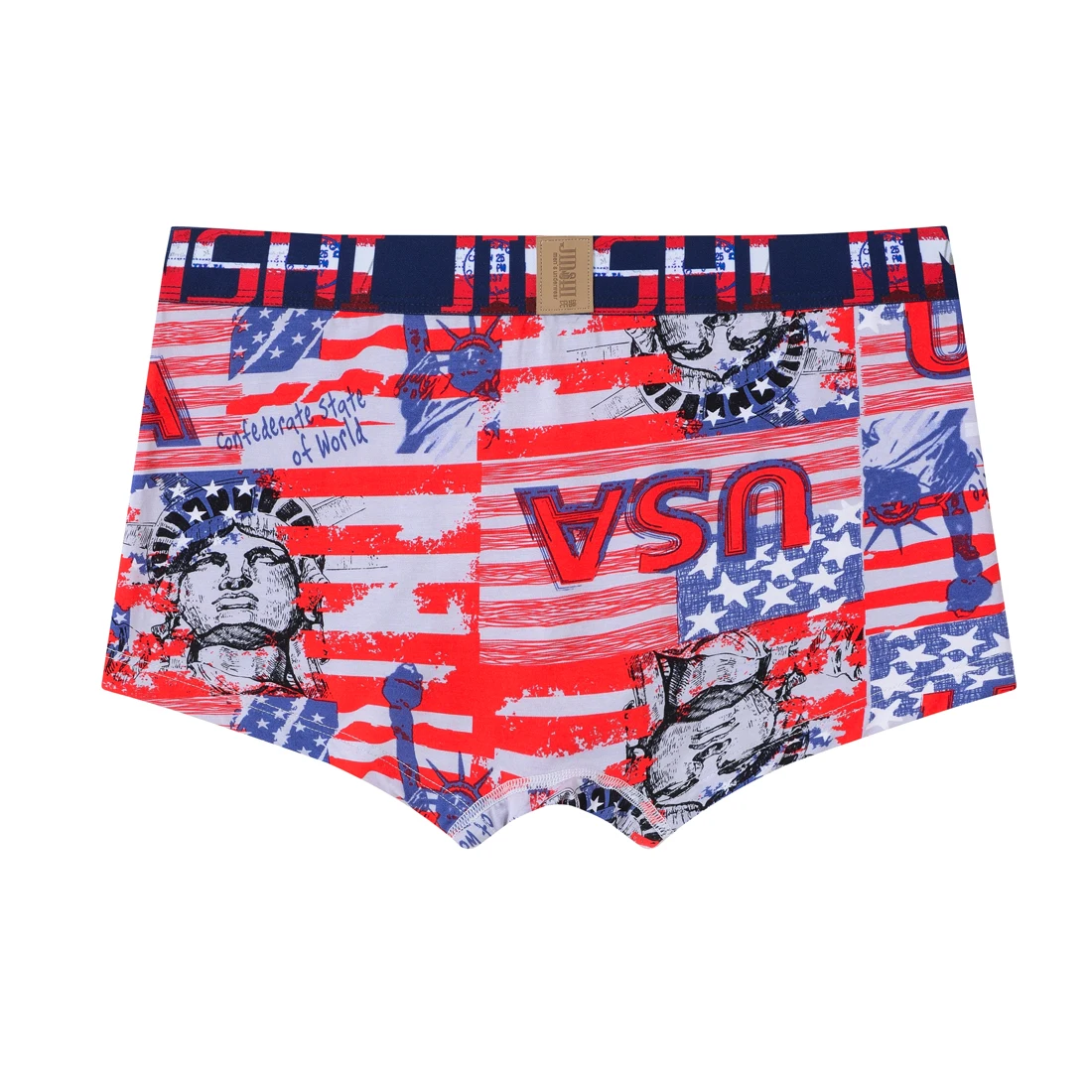 Mens Bamboo Short Print Boxers Fashion Comfortable Soft Breathable Men's Trunk Sexy Mens Panties 2021 New