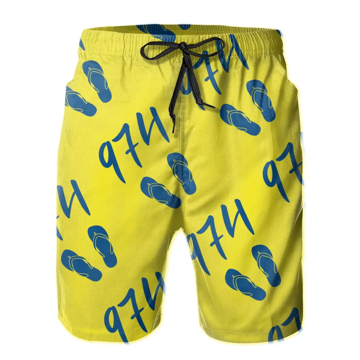 

Beach Breathable Quick Dry Humor Graphic R248 Loose Reunion Island 974 Reunion Island Gift Male Shorts